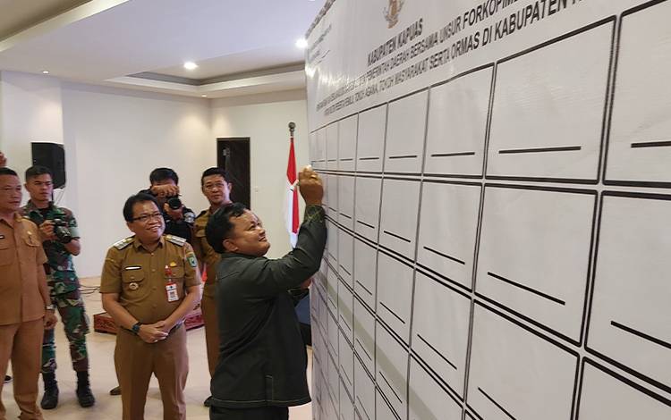 Ketua DPRD Kapuas Dukung Deklarasi Damai Pemilu 2024