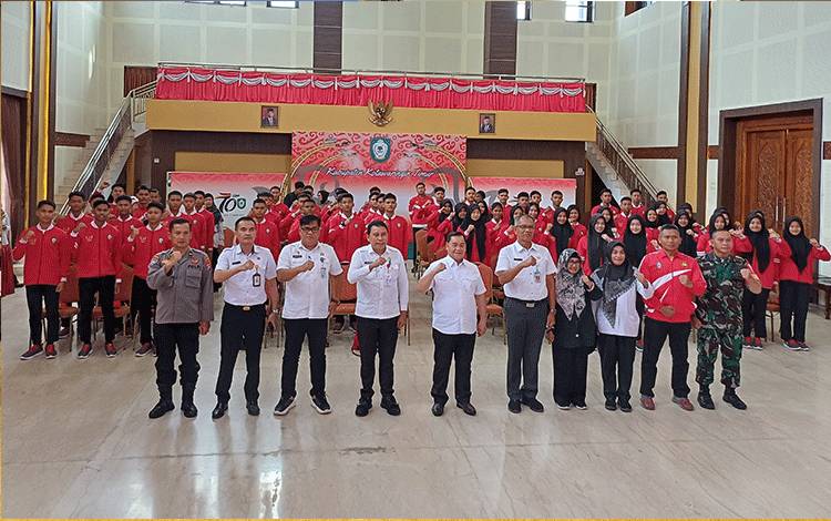 Anggota Paskibraka Kotim 2023 Study Tour untuk Perluas Wawasan Kebangsaan