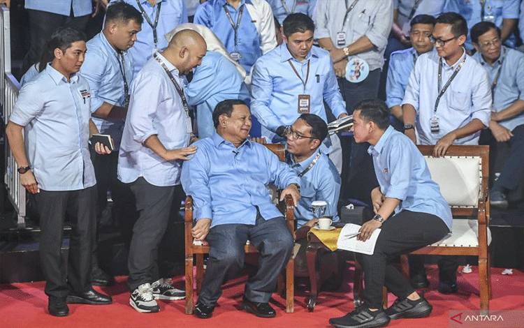 KPU Tegur Gibran Karena Bersorak Saat Debat Capres Pertama