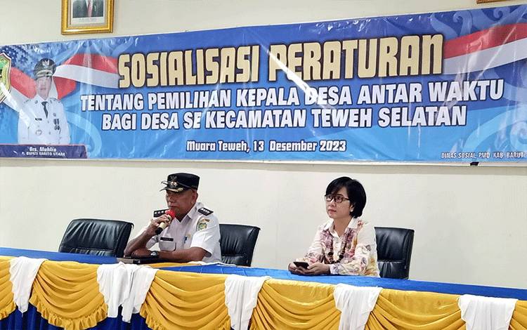 Tiga Desa di Kecamatan Teweh Selatan Terima ADD Lebih Besar