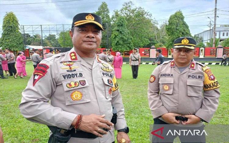 Kapolres Barito Timur Minta Kapolsek Petakan Kemanan Wilayah Tugasnya