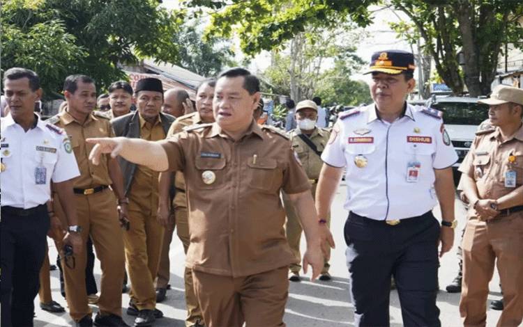 Pemkab Kotim Alokasikan Rp5 Miliar Perbaiki Jalan Kawasan Pasar Samuda