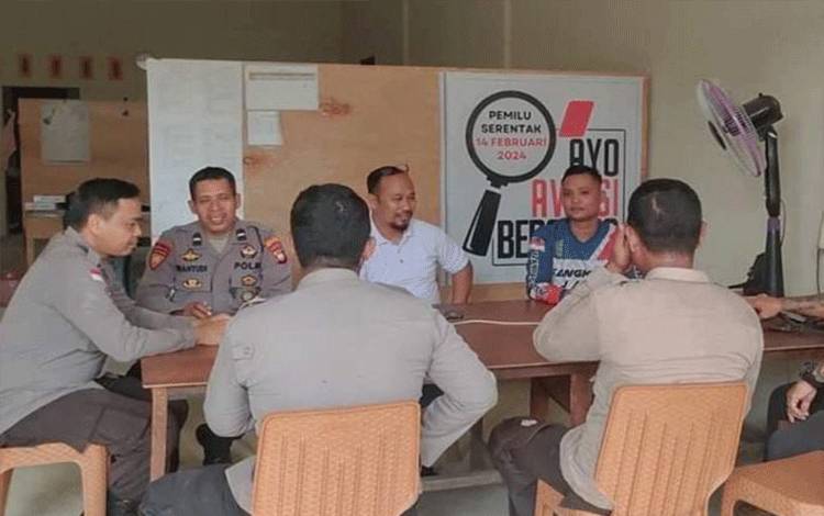 Polisi di Perbatasan Gencarkan Patroli Jaga Kamtibmas Jelang Pemilu