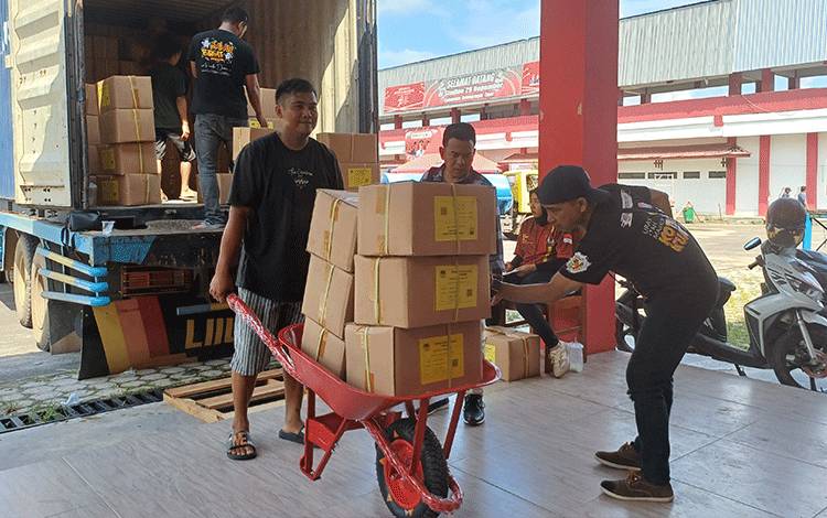KPU Kotim Terima 930.504 Surat Suara Pemilu 2024