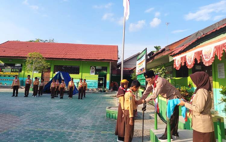 Siswa MIN 5 Palangka Raya Antusias Ikuti Persami