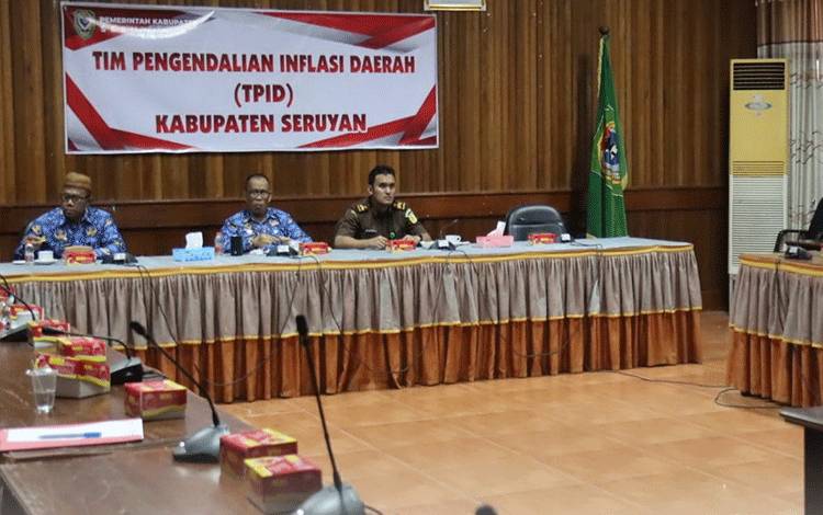 Pj Sekda Seruyan Ikuti Rapat Koordinasi Nasional Pengendalian Inflasi