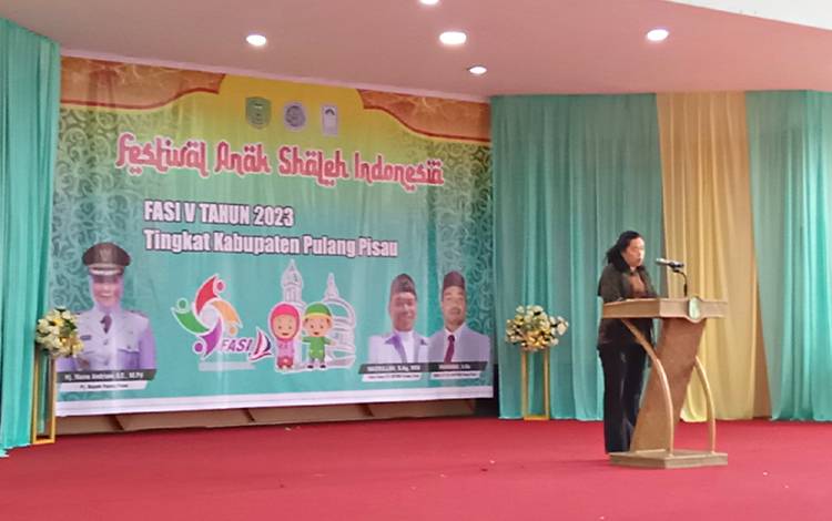 Asisten III Setda Pulang Pisau Buka FASI Ke-V Tingkat Kabupaten
