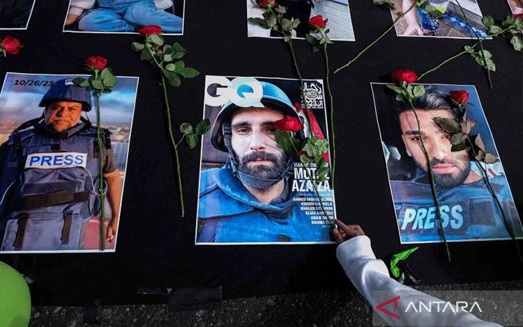 Pasukan Israel Targetkan Jurnalis Palestina di Gaza Tengah
