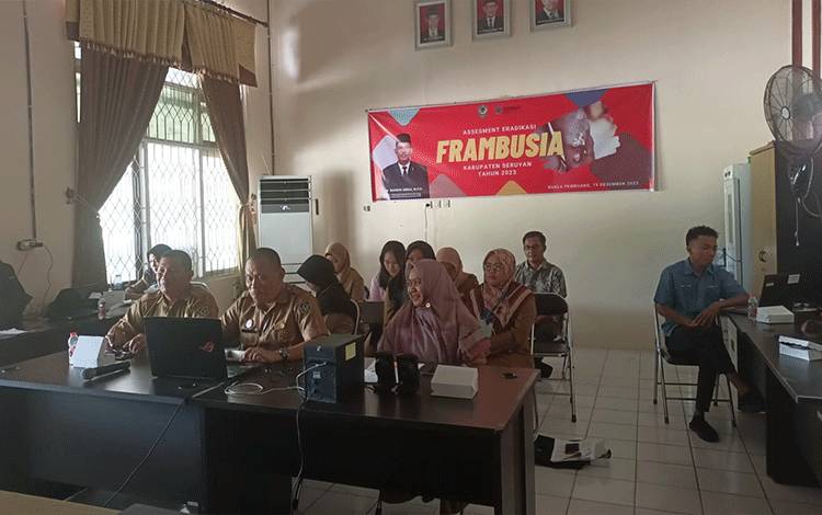 Pemkab Seruyan Gelar Assesment Eradikasi Frambusia, Ini Tujuannya