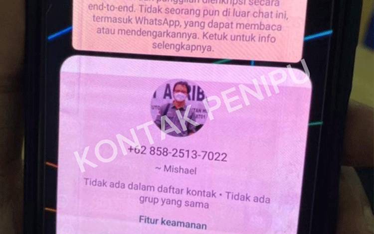 Nama Kepala DLH Barito Timur Dicatut untuk Pemerasan