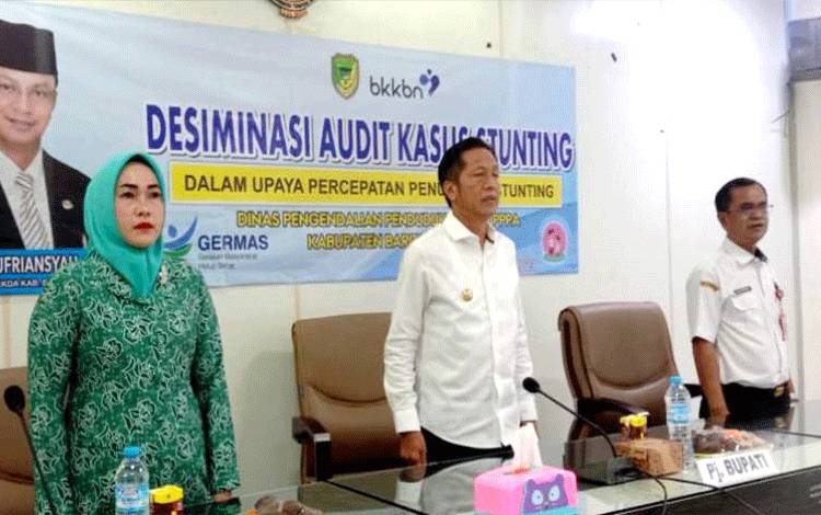 Pemkab Barito Utara Gelar Diseminasi Kasus Stunting