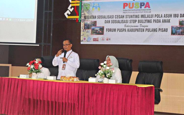PUSPA Pulang Pisau Gelar Sosialisasi Cegah Stunting Melalui Pola Asuh Ibu