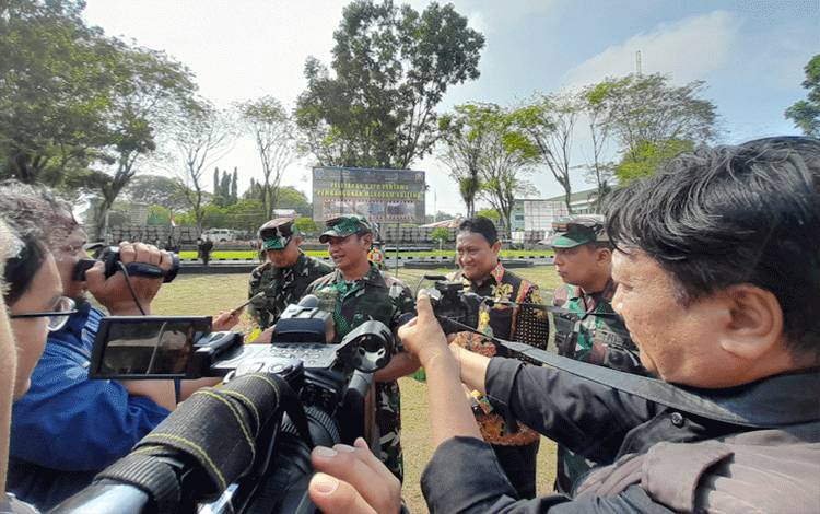 Pangdam Apresiasi Pemprov Kalteng Bantu Dana Hibah untuk Pembangunan Makodam TNI