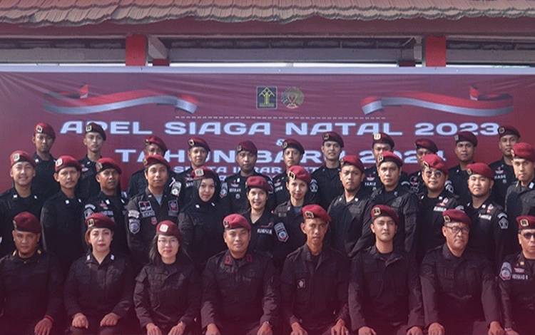 Persiapan Jelang Nataru, Rutan Kapuas Gelar Apel Siaga