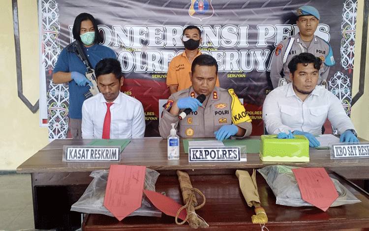 Kapolres Seruyan Pastikan Kasus Pembunuhan Tidak Ada Kaitan dengan Penjarahan Sawit