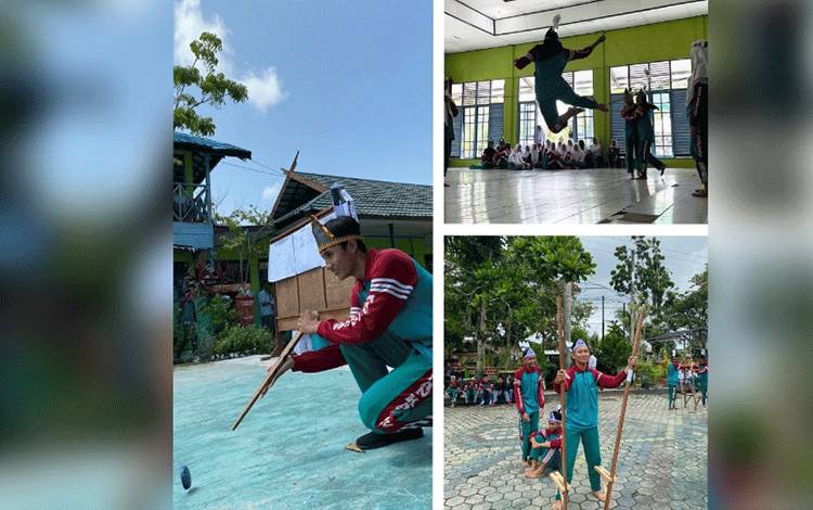 MAN Kapuas Kenalkan Permainan Tradisional Demi Lestarikan Kearifan Lokal
