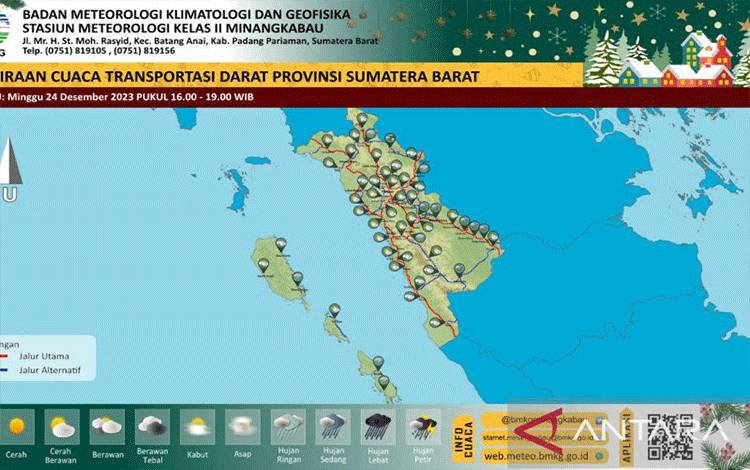 Hujan Lebat Disertai Petir Diperkirakan Landa Sejumlah Kota Besar, Termasuk Palangka Raya
