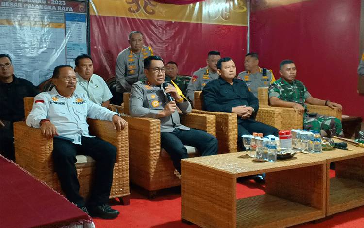 Kapolda Kalteng Ingatkan Polisi Amankan Malam Tahun Baru, ini Fokusnya