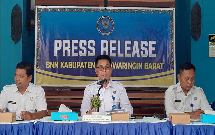 BNN Kobar Gelar Pres Release Akhir Tahun, Ini Capainnya