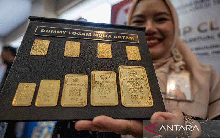 Harga Emas Antam Hari ini Naik Rp4.000 Jadi Rp1,141 Juta Per Gram