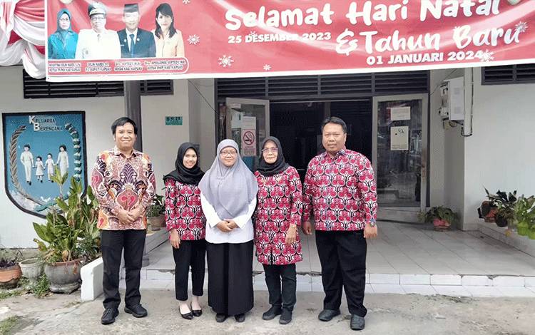 Dinas P3APPKB Kapuas Terima Kunjungan Perwakilan BKKBN Kalteng
