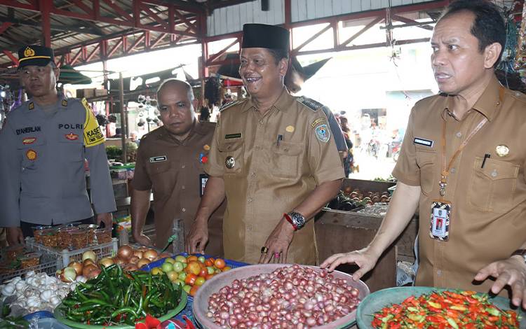 Harga Bahan Pokok di Seruyan Stabil