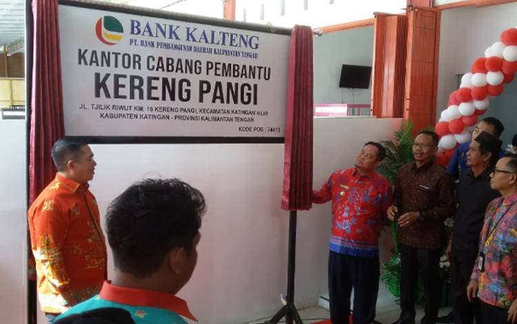 Pj Bupati Katingan Resmikan Bank Kalteng Cabang Pembantu Kereng Pangi?