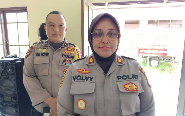Kapolsek Pahandut Ingatkan Waspada terkait Debit Air Sungai Kahayan