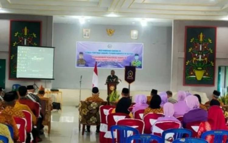 Ini Harapan Pasi Pers Kodim 1011 pada Muscab XI DPC Pepabri Kapuas