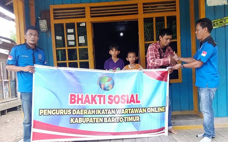 IWO Barito Timur Salurkan Bantuan untuk Panti Asuhan di Desa Dayu