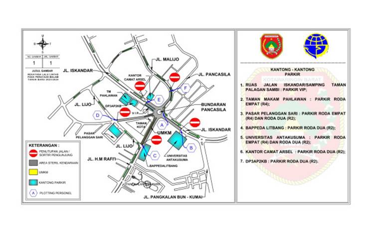 Dishub Kobar Siapkan Rekayasa Lalu Lintas dan Tempat Parkir di Malam Tahun Baru 2024
