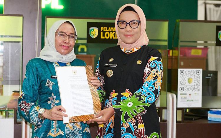 Fifi Arfina Ditunjuk Sebagai Plt Kepala BKPSDM Palangka Raya