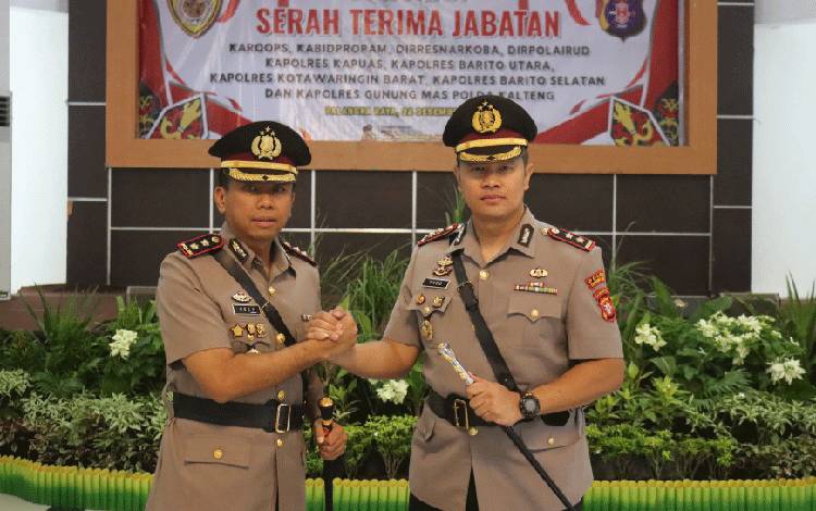 AKBP Theodorus Priyo Santosa Jabat Kapolres Gunung Mas