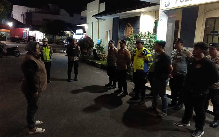 Polsek Pahandut Gelar Cooling Sistem Mencegah Balapan Liar