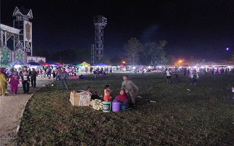 Meriahnya Malam Tahun Baru di Palangka Raya