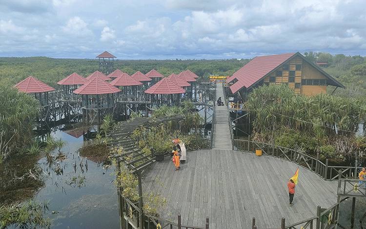 Situasi Kamtibmas Terpantau Aman di Wisata Air Hitam Sabangau