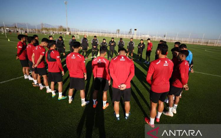 Timnas Indonesia Mantapkan Latihan Taktik Jelang Lawan Libya