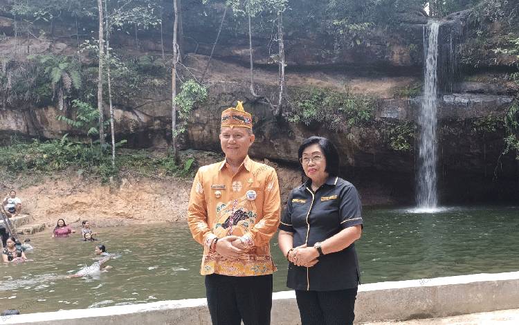 Tempat Kuliner hingga Susur Sungai Akan Tersedia di Area Air Terjun Batu Mahasur Gumas