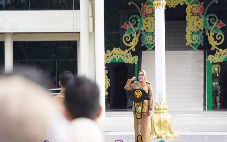 Pj Wali Kota Palangka Raya Dorong ASN Tuntaskan Program Kerja 2024