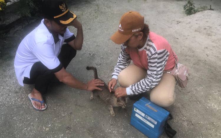 Anggota DPRD Kapuas ini Apresiasi Distan Telah Vaksinasi Rabies Ribuan Hewan