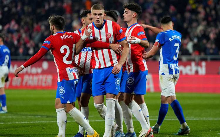 Girona Menang Dramatis 4-3 saat Jamu Atletico Madrid