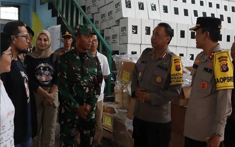 Kodim 1011 Kapuas Dukung Pelaksanaan Pemilu yang Aman dan Damai