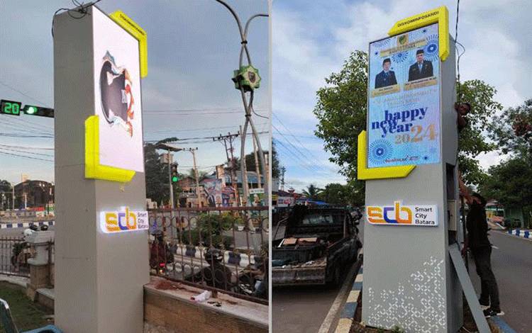 Pemkab Barito Utara Pasang Kamera Pengawas dan Videotron di Muara Teweh