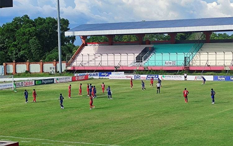 Babak Pertama, Kalteng Putra Tahan Imbang PSCS Cilacap