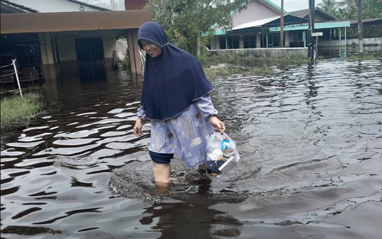 Januari 2024 Terjadi Curah Hujan Tinggi di Kalteng