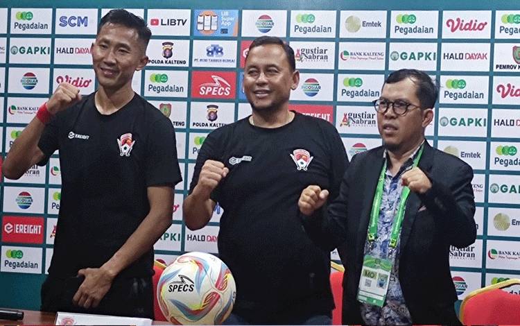 Eko Tamamie Harap Kemenangan Jamu PSCS Cilacap Awal Kebangkitan Kalteng Putra
