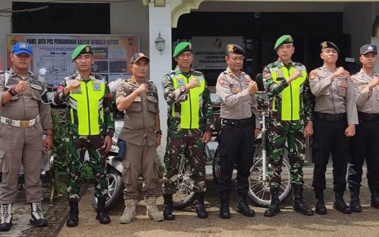 Satpol PP dan Damkar Kapuas Turut Lakukan Pengamanan Tahapan Pemilu