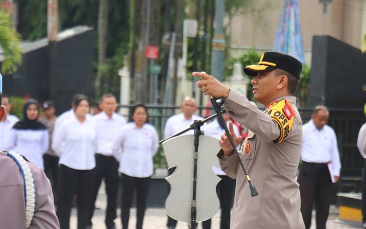 Kapolres Kobar Tekankan Personel Jaga Netralitas Dalam Pemilu