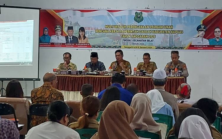 Musrenbang RKPD Tingkat Kecamatan Selat Digelar