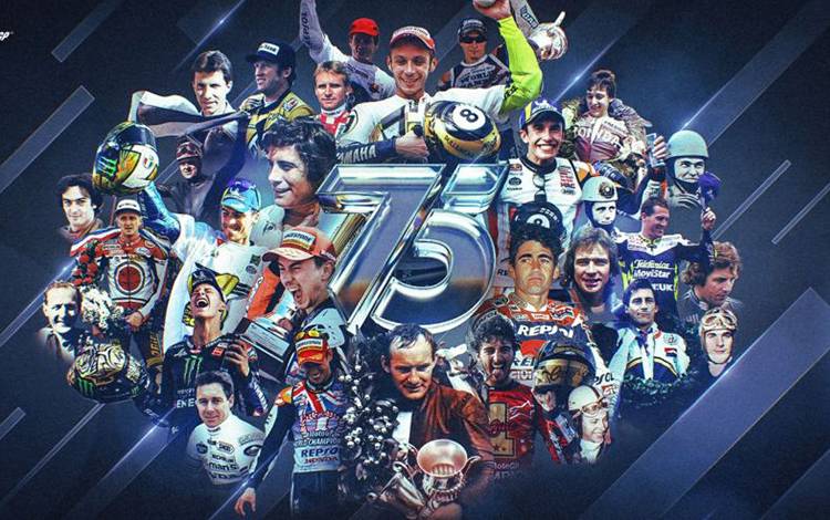 MotoGP Rayakan 75 Tahun Kompetisi Lewat Logo Baru untuk 2024